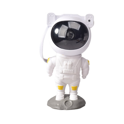 PROYECTOR CON CABLE USB RECARGABLE FORMA ASTRONAUTA PLASTICO