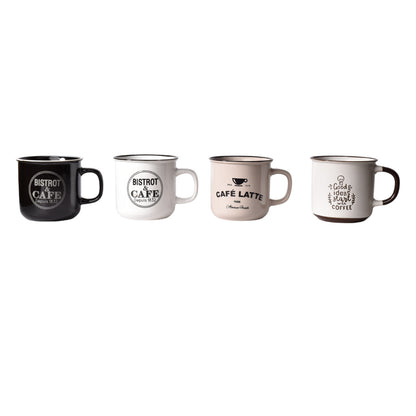 POCILLO CERAMICA CON LETRAS 350ML