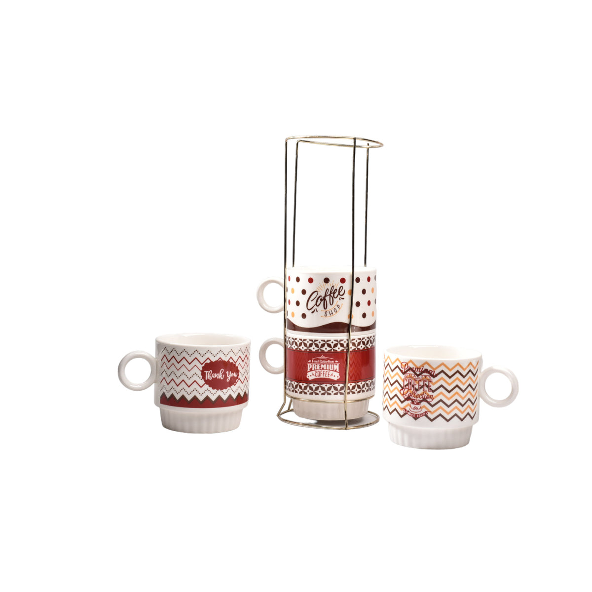 pocillo ceramica x 4 unidades mug