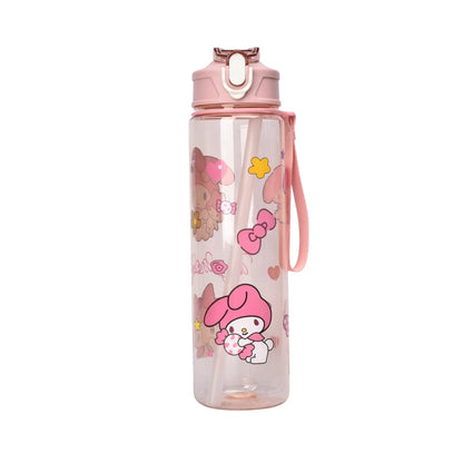 BOTELLA DE AGUA 800ML PERSONAJE DIM:4X6X25