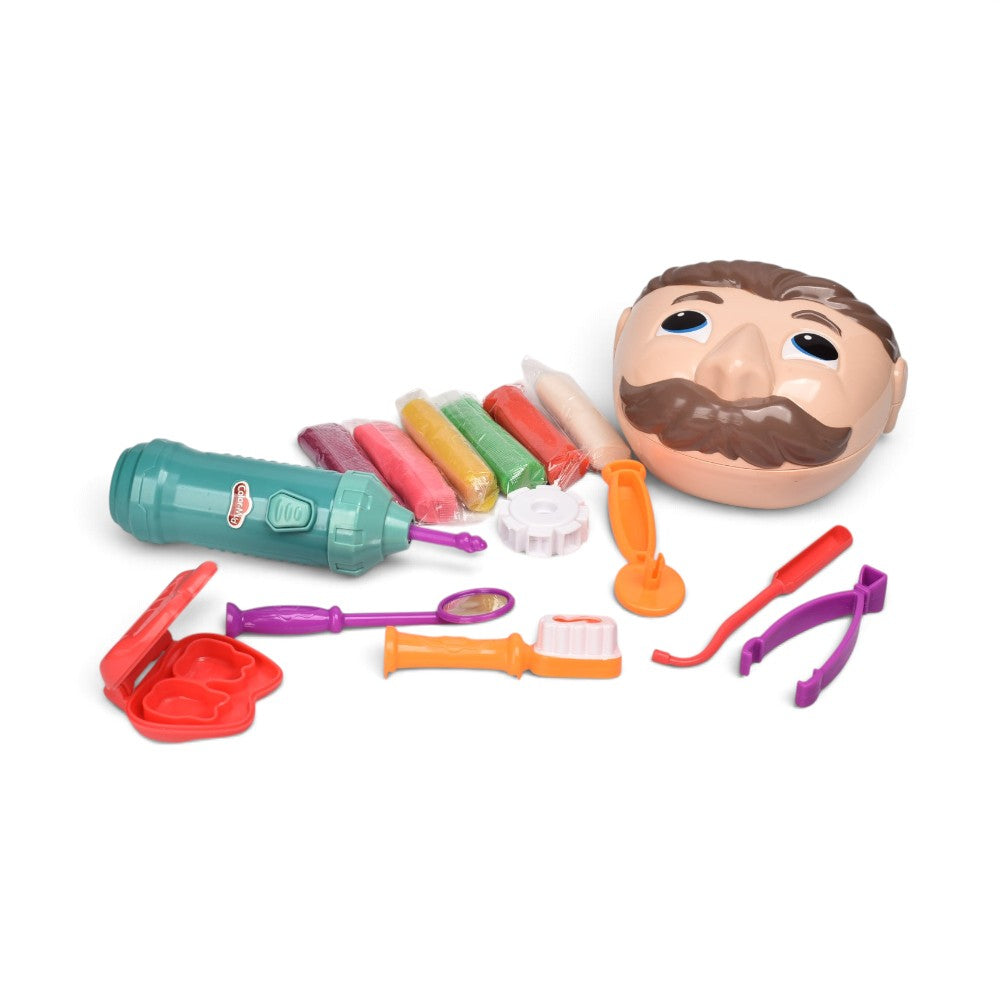 set dentista infantil con accesorios dim: 27.6*5.8*22.3cm
