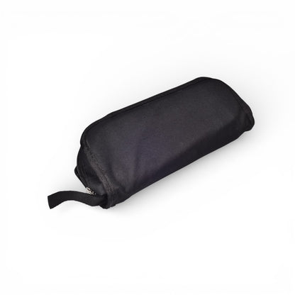 SILLA METAL POLIESTER DESPLEGABLE NEGRO MEDIANA DIM:27X23X26