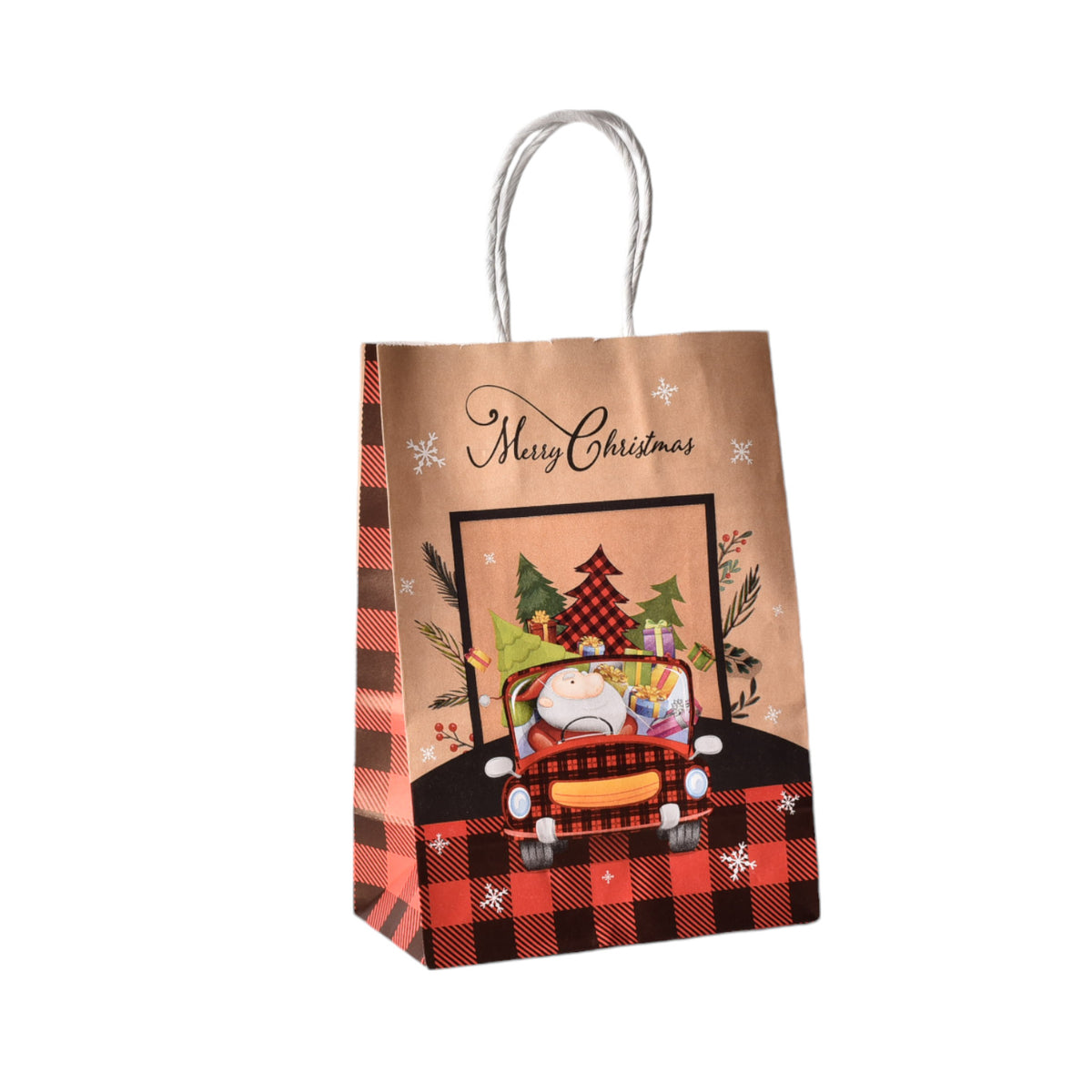 bolsa para regalo navidad pequeña 21x15cm