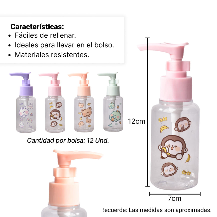 atomizador para crema plastico 75ml dim: 12x4x4