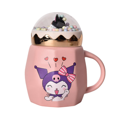MUG POCILLO KUROMI PERSONAJE 420ML DIM:8X8X13