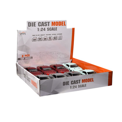 CARRO COLECCION DEPORTIVO METALICO ESCALA 1/24