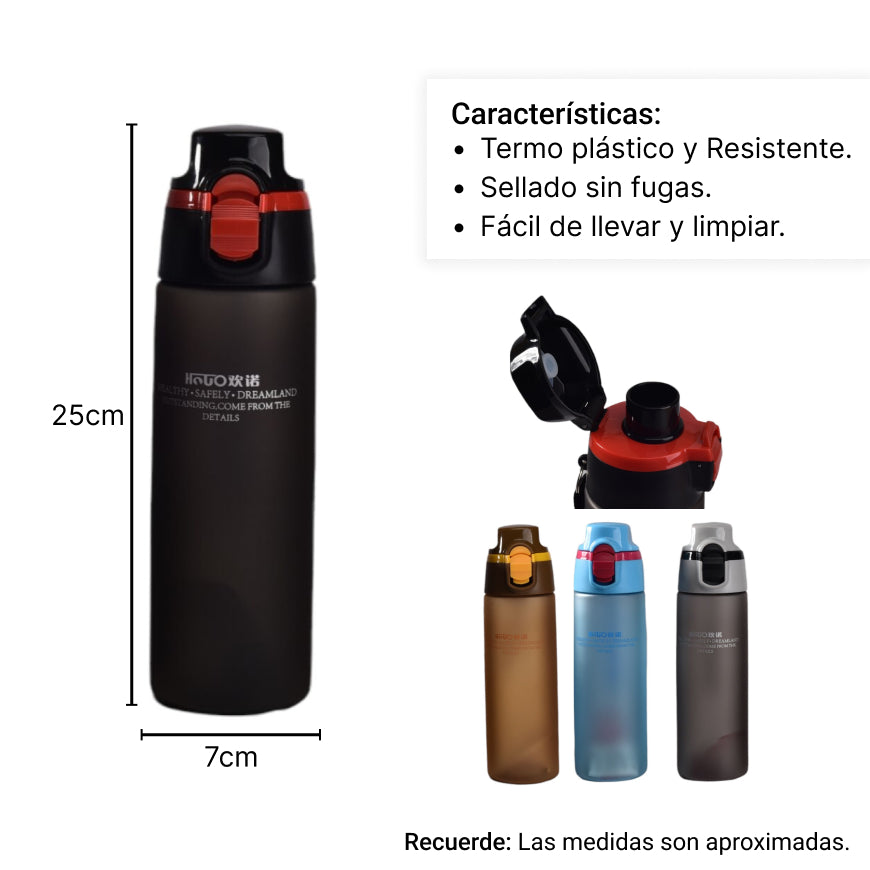 botella de agua 700ml