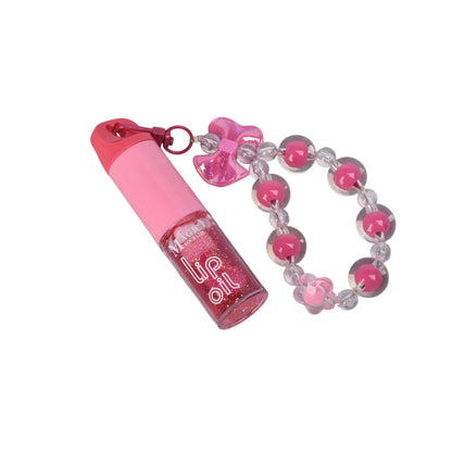 LLAVERO CON BRILLO PLASTICO DIM:9X2