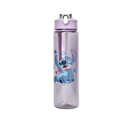 BOTELLA DE AGUA 800ML PERSONAJE PLASTICA DIM:6X6X25
