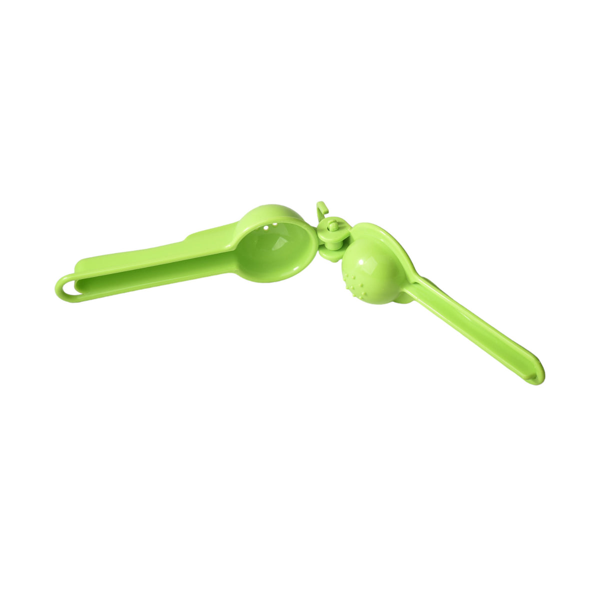 exprimidor de limon plastico color verde dim:25x7x5cm