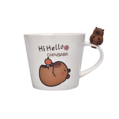 MUG POCILLO CERAMICA DISEÑO CAPYBARA 500ML DIM:10X10X9