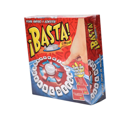JUEGO DE MESA BASTA INTERACTIVO FAMILIAR PLASTICO DIM:17X17X4