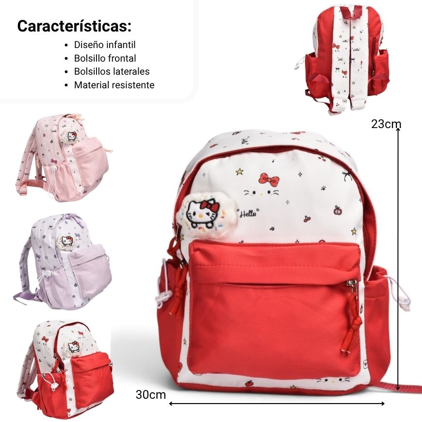 maleta morral pequeña poliester prj dim:33cm