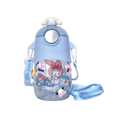 BOTELLA DE AGUA 600ML DIM:8X8X17