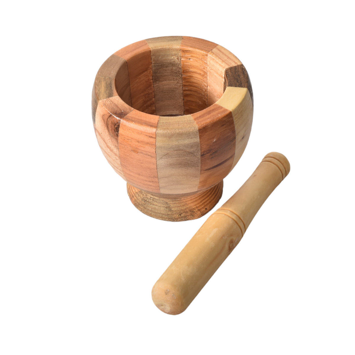 exprimidor de ajos machacador de madera