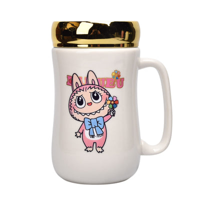 POCILLO CERAMICA PERSONAJE 450ML DIM:7X14