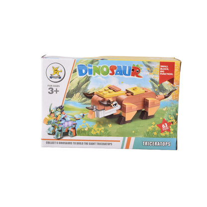 JUGUETE FICHAS DE ARMAR DINOSAURIO BLOQUES DIDACTICO