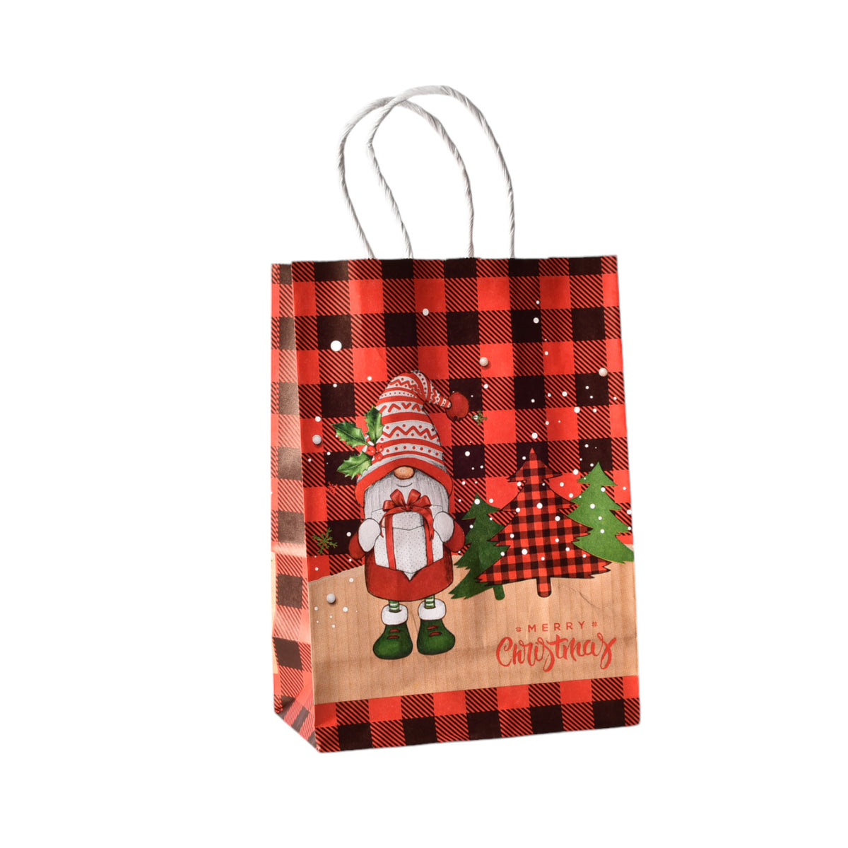 bolsa para regalo navidad pequeña 21x15cm