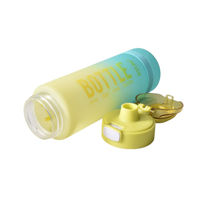 BOTELLA DE AGUA 1000ML PLASTICA DIM:7X7X26CM