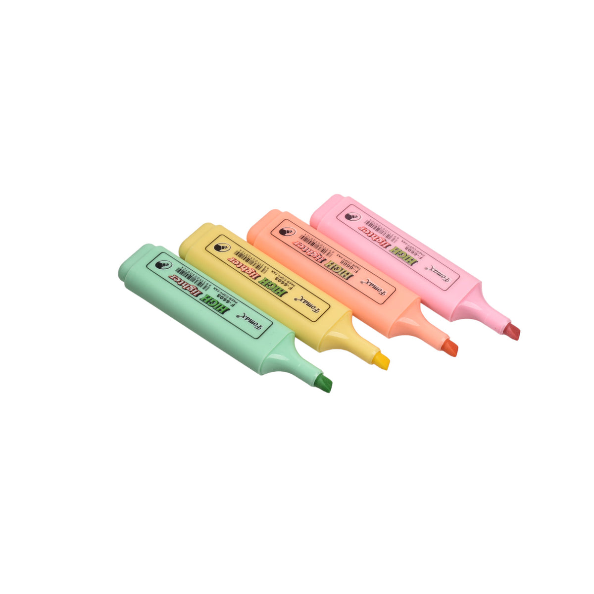 resaltador x 4pcs