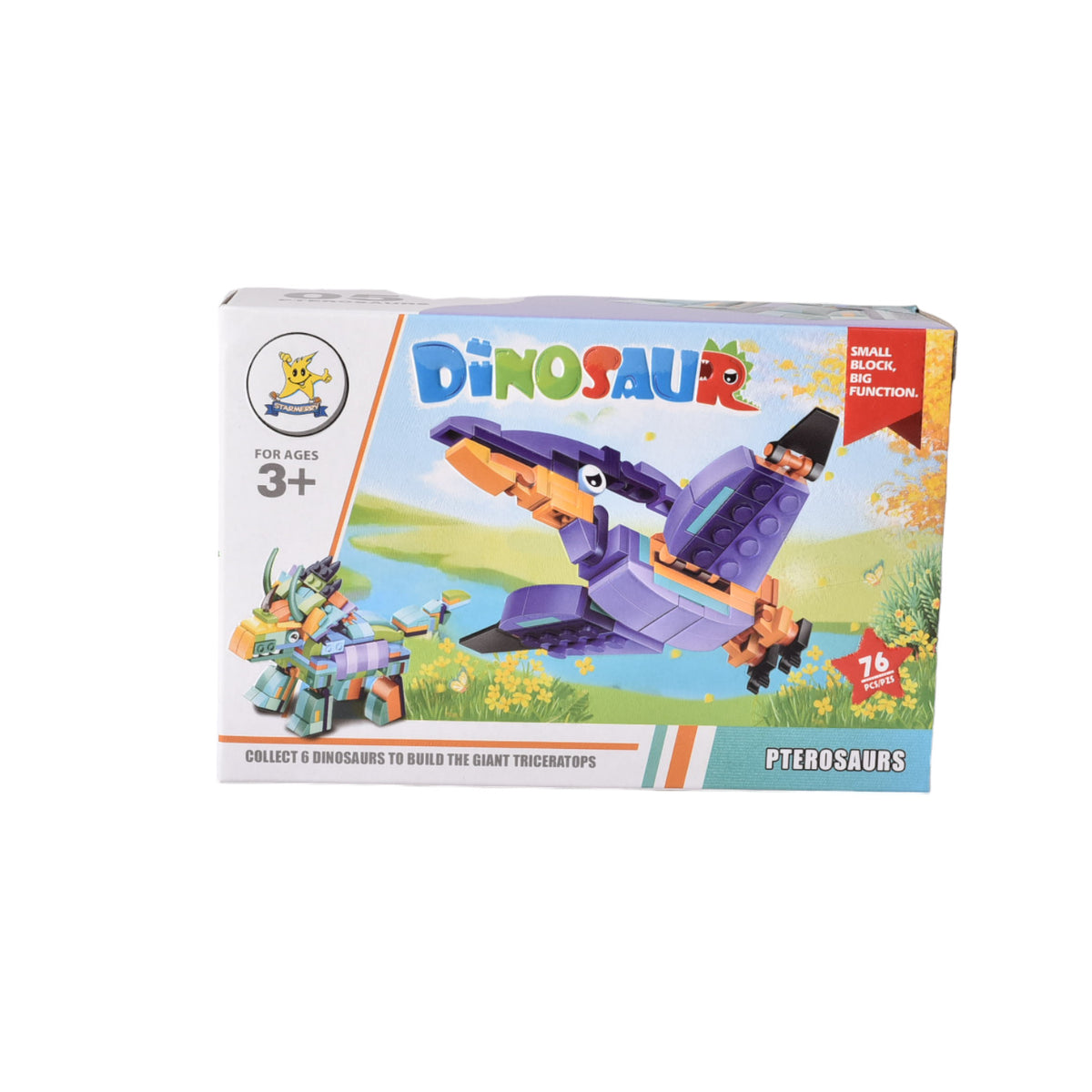 juguete fichas de armar dinosaurio bloques didactico