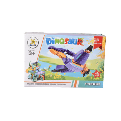 JUGUETE FICHAS DE ARMAR DINOSAURIO BLOQUES DIDACTICO