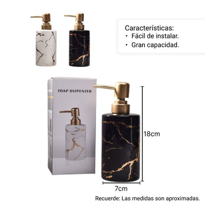 DISPENSADOR PARA JABON LIQUIDO DIM:7x7x17