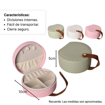 JOYERO CAJA ORGANIZADOR ESTUCHE SINTETICO DIM:11*5*10