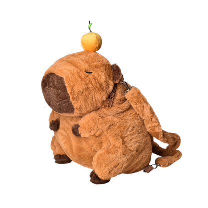 MALETA MORRAL BOLSO PEQUEÑO INFANTIL PARA NIÑA CAFE CAPYBARA