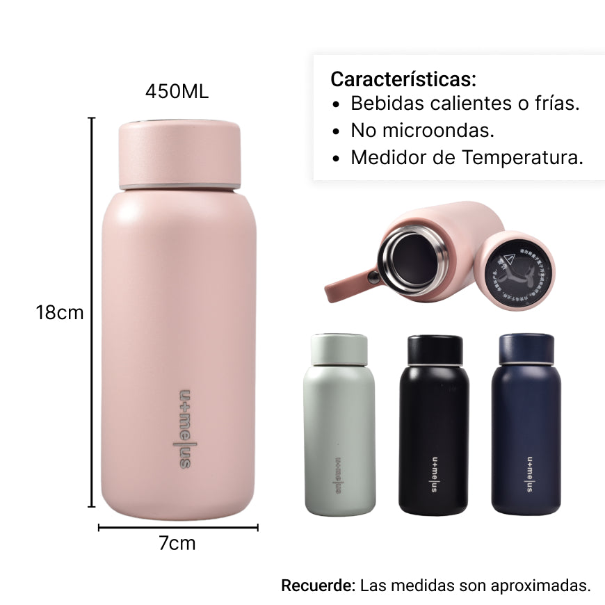 termo metalico 450ml