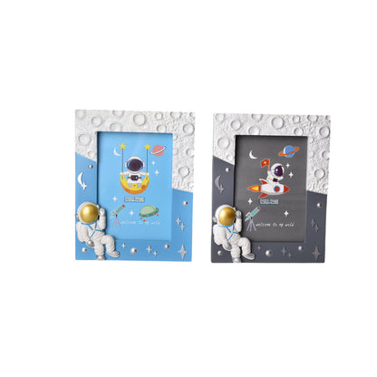 PORTARETRATO FORMA ASTRONAUTA PLASTICO DIM:24x19x2