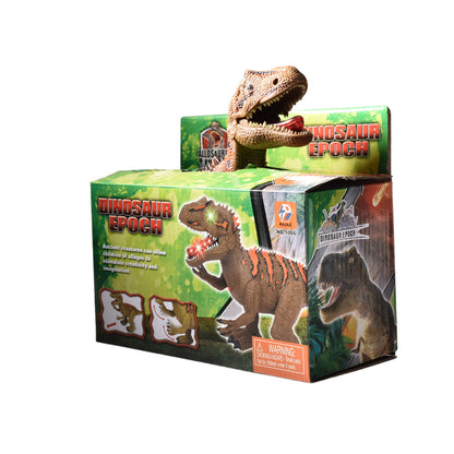 DINOSAURIO DE JUGUETE CON MOVIMIENTO LUZ Y SONIDO (QF05-2)