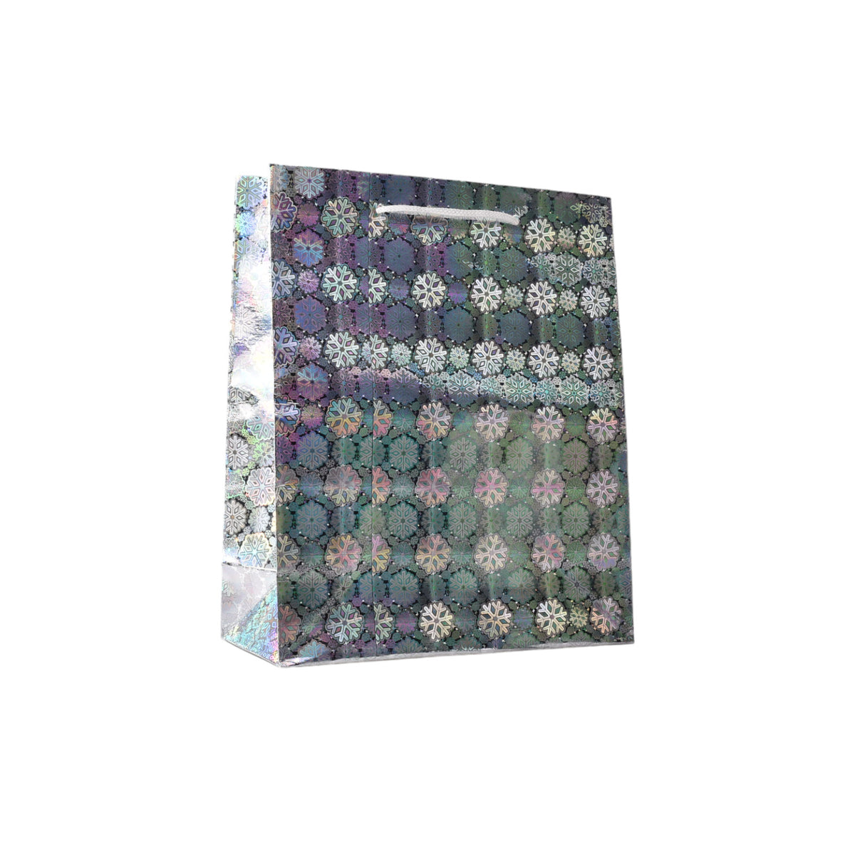 bolsa para regalo metalica de papel dim:21x18x7