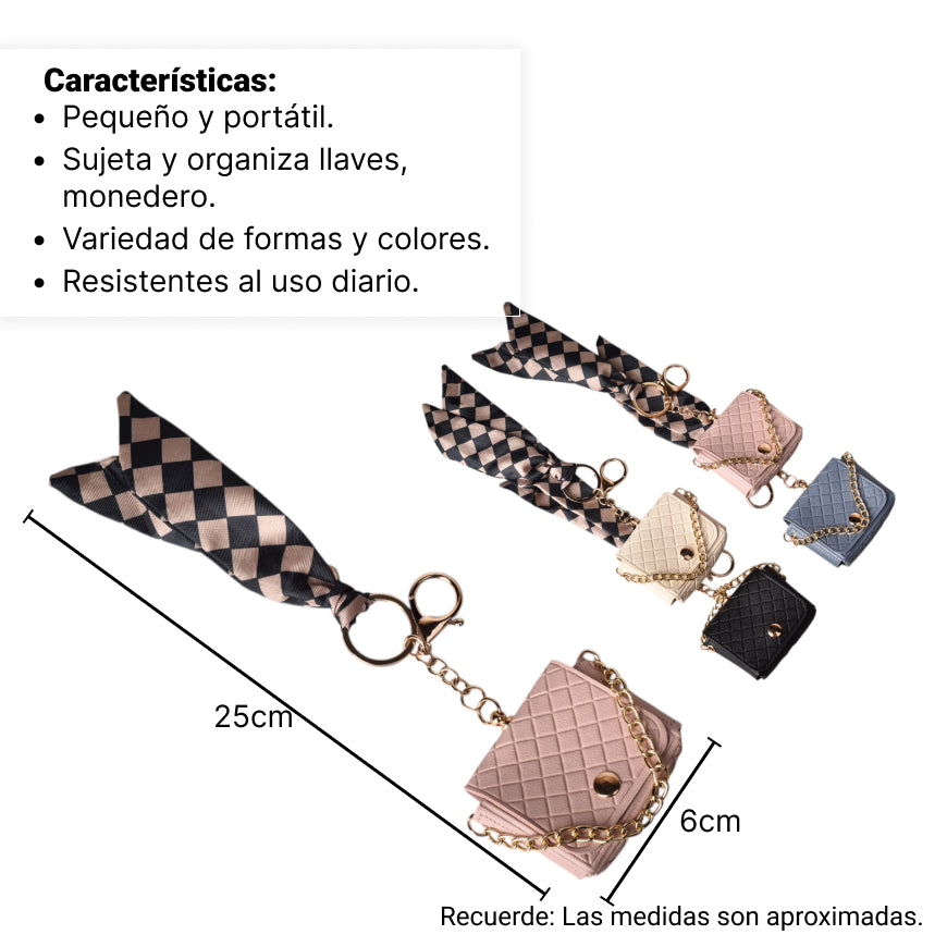 monedero pequeño mujer sintetico dim:6x3x5