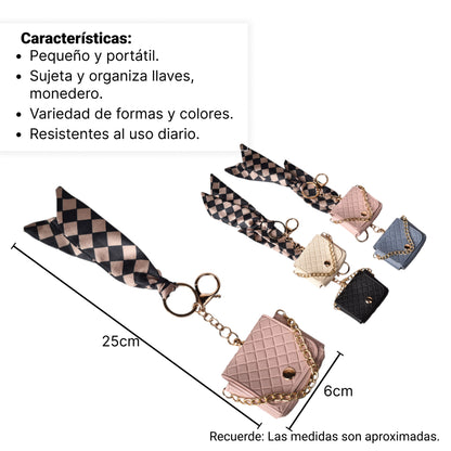 MONEDERO PEQUEÑO MUJER SINTETICO DIM:6X3X5