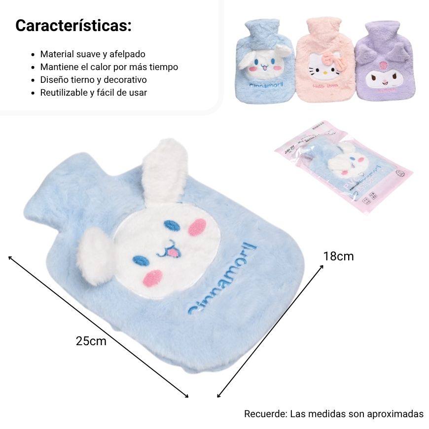 bolsa de agua caliente termica prj 1000ml