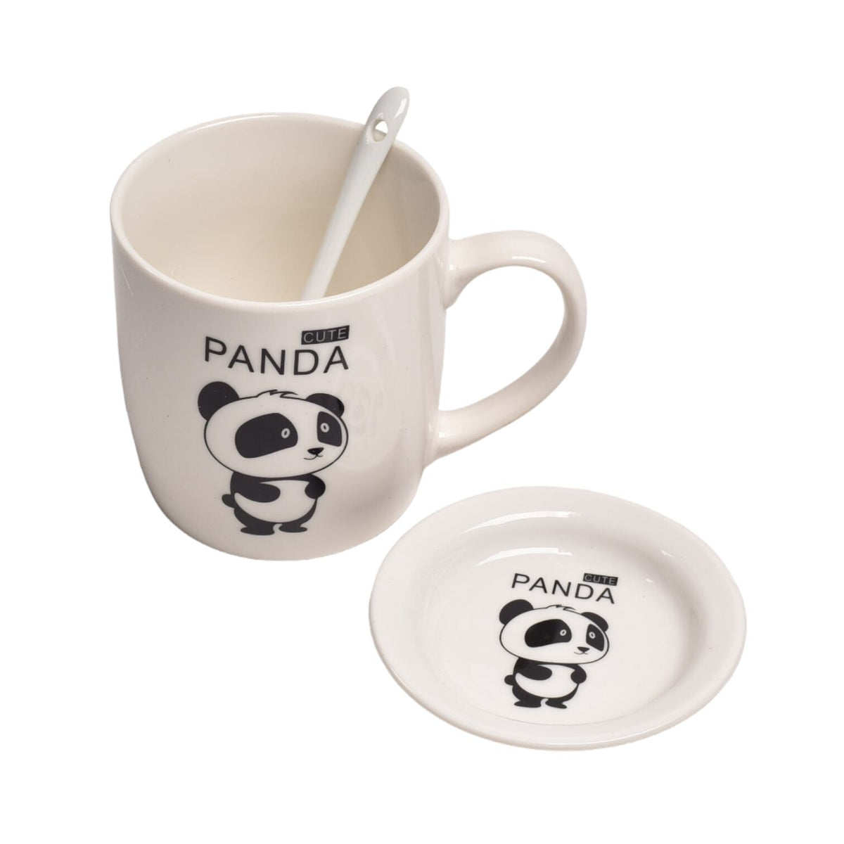 pocillo con cuchara mug ceramica