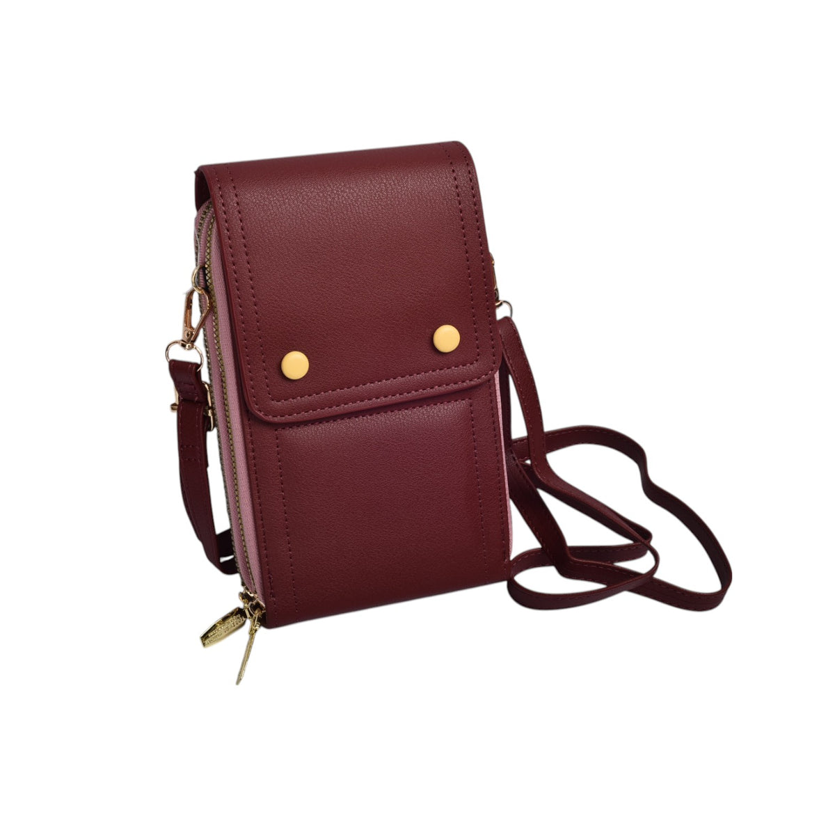bolso billetera dama sintetico dim:20x11x5