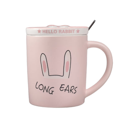 MUG POCILLO CON CUCHARA CERAMICA