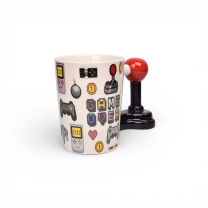 MUG POCILLO GRANDE FORMA DE CONTROL VIDEOJUEGOS 380ML DIM:11X8