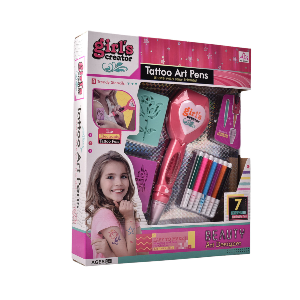 kit tatuajes temporales niñas infantil