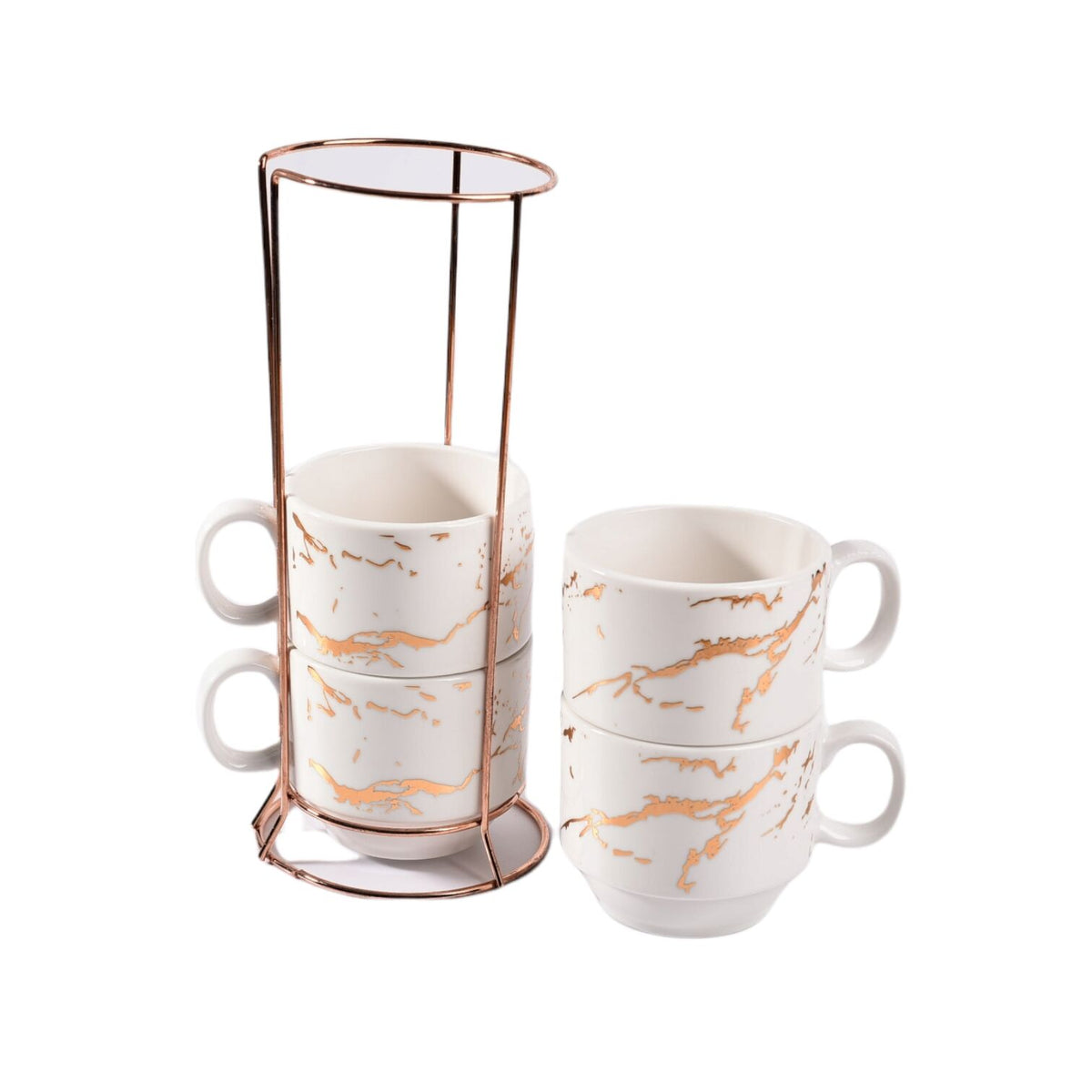 set 4pcs pocillo en ceramica  dim:7*20cm