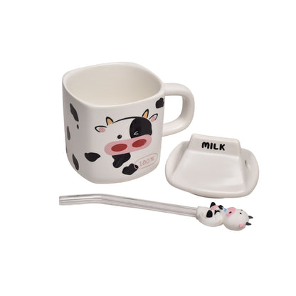 MUG POCILLO EN CERAMICA FORMA VACA