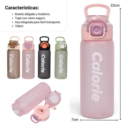BOTELLA DE AGUA PLASTICO 700ML