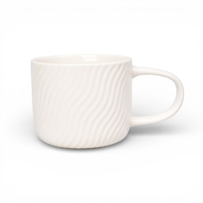 MUG POCILLO CERAMICA BLANCO 320ML DIM:9X9X7