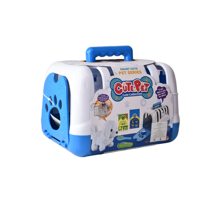 JUGUETE SET DOCTOR VETERINARIO AZUL CON ACCESORIOS