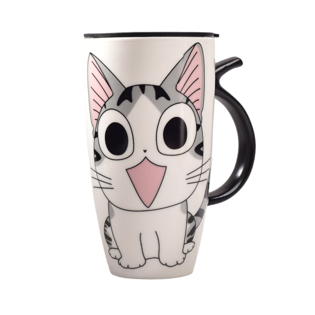 pocillo grande ceramica mug con tapa
