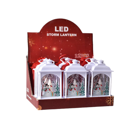 VELA DECORATIVA NAVIDAD PLASTICA DE PILA