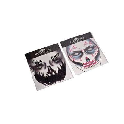PEGATINAS FACIALES GEMAS DECORATIVAS ADHESIVAS