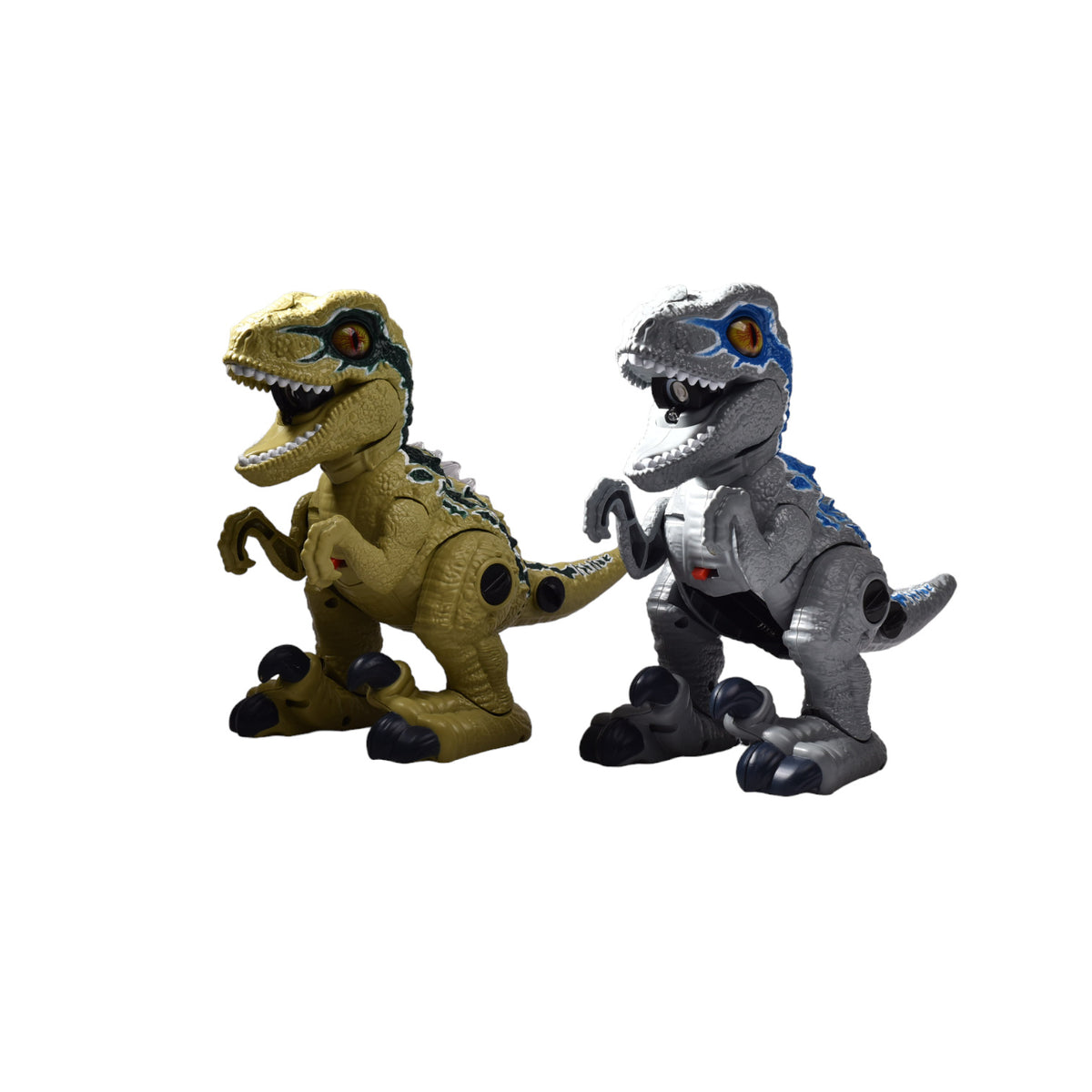 juguete dinosaurio pequeño con luz sonido y movimiento